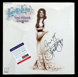 Vintage Loretta Lynn Signed Coal Miners Daughter Autograph Album W/