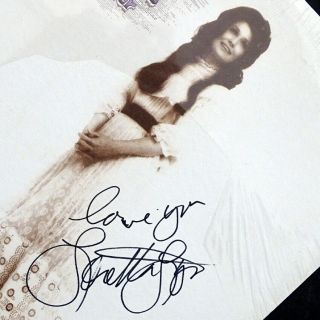 Vintage LORETTA LYNN Signed COAL MINERS DAUGHTER Autograph Album w/ 3