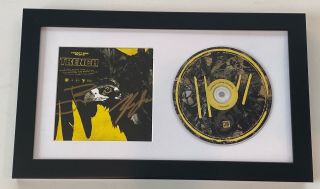 Twenty One Pilots Signed Autographed Trench Framed Cd Booklet Display