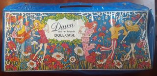 Vintage 1970 Dawn Doll Carrying Case