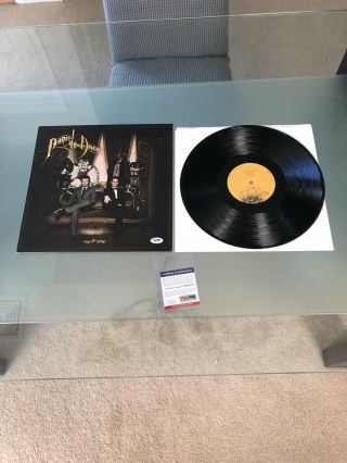 Panic At The Disco - Vices And Virtues Signed Vinyl Lp Autographed Brendon Urie