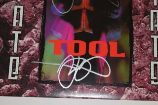 Danny Carey & Adam Jones Signed Autographed Tool Opiate Record Album LP 2