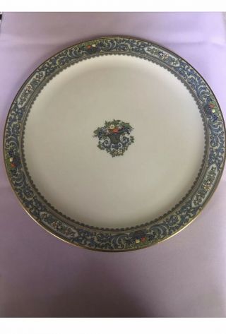 The Autumn,  Vintage Lenox China 12 1/2 " Round Platter.  Unique