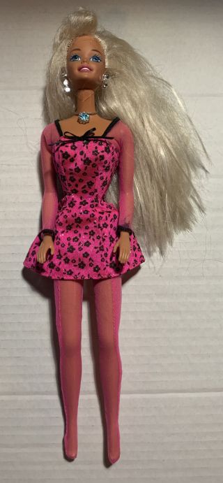 1966 Mattel Barbie Doll With Long Platinum Hair.  Twist & Turn.  Indonesia