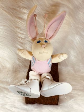 Vintage Pink Bunny Bee Cabbage Patch Kids 1986 Xavier Roberts W/socks Shoes 15 "