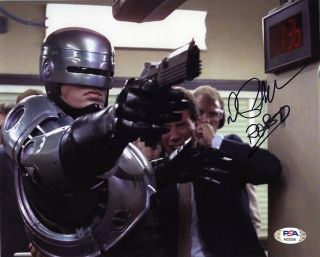 Peter Weller Robocop Autographed Signed 8x10 Photo Authentic Psa/dna Aftal
