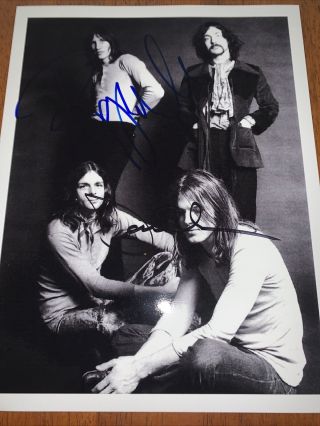 Pink Floyd Roger Waters & David Gilmour Hand Signed Autographed 8x10 Photo