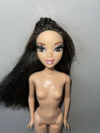 Barbie My Scene Nolee Doll Raven Straight Hair Rooted Eyelashes Rare