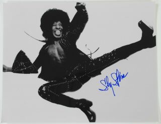 Sly Stone Sly & The Family Stone Signed Autograph Auto 11x14 Photo