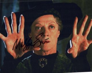 Maggie Smith Authentic Signed Autographed 8x10 Photograph Holo