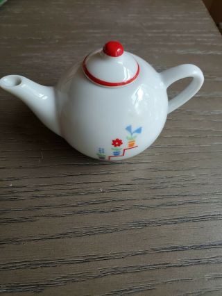 Molly American Girl Pleasant Company Birthday China Tea Set Teapot