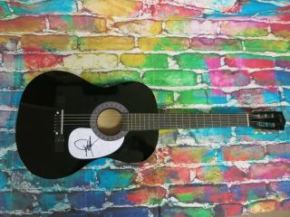 Dwight Yoakam Signed Acoustic Guitar Lom (g659)