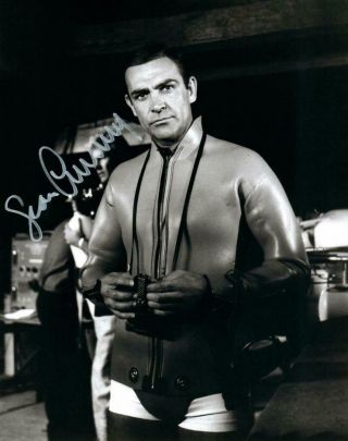 Sean Connery Signed 8x10 Photo Picture Autographed Pic Includes 007