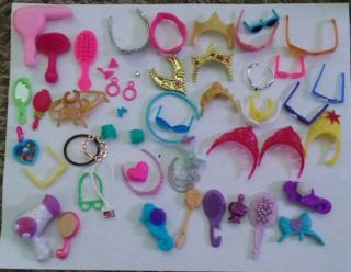 Barbie Or Same Size Doll Size Bathroom And Jewelry Accessories