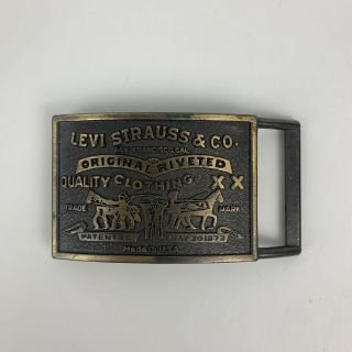 Vintage Levi Strauss & Co.  Belt Buckle