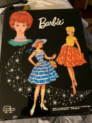 Vintage Double - Sided Wardrobe Barbie Doll Case 1964