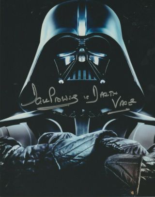 Dave Prowse Star Wars Signed 8x10 Color Photo Darth Vader Autograph