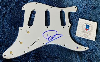 Nirvana Foo Fighters Guitar Pickguard Hand Signed By Dave Grohl W/ Beckett