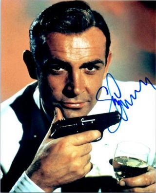 Sean Connery Signed 8x10 Photo Autographed Picture Pic And