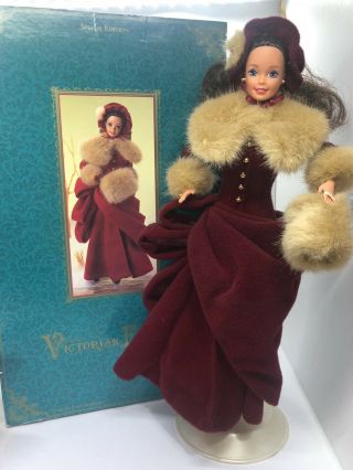 Vintage Collector Barbie Doll Victorian Ice Skater