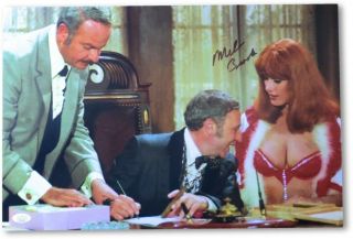 Mel Brooks Signed Autographed 12x18 Photo Blazing Saddles Desk Jsa Ii59154