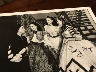 Evelyn Keyes Signed Gone with the Wind Suellen - Vivien Leigh - Photo 2
