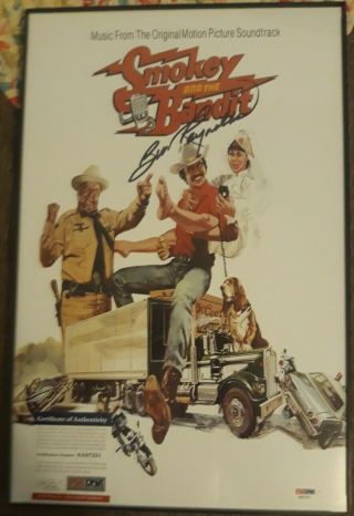 Burt Reynolds Autographed Smokey And The Bandit 2 11x17 Photo (psa)