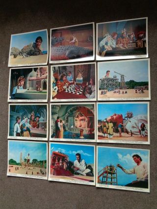 Ray Harryhausen The 3 Worlds Of Gulliver 1960 Uk Lobby Card Set Of 12