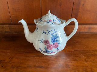 Wedgwood Potpourri Williamsburg Teapot Tea Pot With Lid