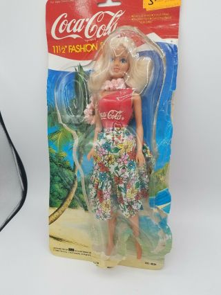 Vintage Coca Cola Barbie Clone Fashion Doll 4020 Bbi Toys 1980s