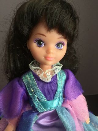 Vintage 1986 Duchess Ravenwaves Lady Lovely Locks Doll & Dress Tcfc