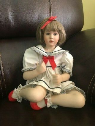 Collectors Das Puppen Kunstarchiv Porcelain Costume Doll Madeleine