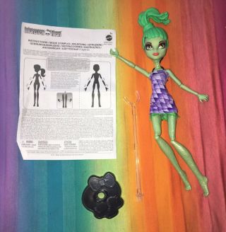 Monster High Doll - - - - Cam Create - A - Monster - - - - Green Gorgon Mummy (79)