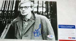 Woody Allen Signed 8 X 10,  Manhattan,  Hannah And Her Sisters,  Exact Proof,  Psa/dna