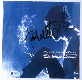 Paul Weller Signed Autographed 45 Record Sleeve The Style Council Bas Y29150