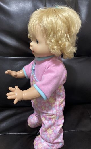 Fisher Price Little Mommy Walk & Giggle Interactive Baby Doll EUC 2008 3