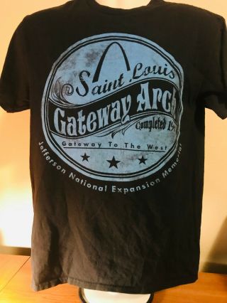 Vintage Saint Louis Gateway Arch - Gateway To The West T Shirt Medium