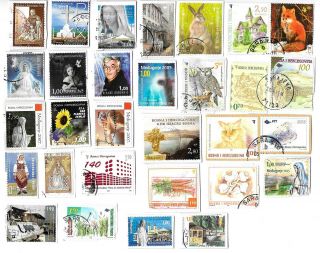 Bosnia Herzegovina - Selection Of Stamps On Paper From Kiloware,