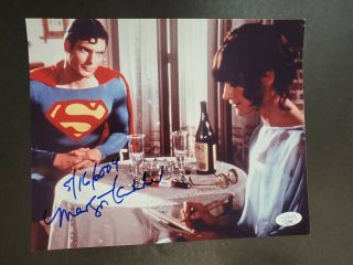 Margot Kidder " Lois Lane " Superman Signed 8x10 Picture Jsa