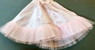 Madame Alexander 20 " Cissy Doll Pink Tulle Can - Can Slip - Ruffle Dress - Xcma1
