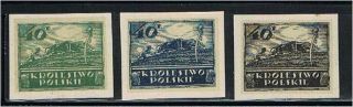Poland (1916 - 18) - Proposed Stamp For The Kingdom Of Poland (7) - Mngai Xf