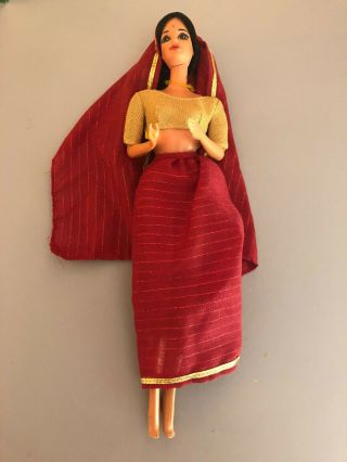1981 Indian Barbie Doll Of The World Dotw Outfit 80 