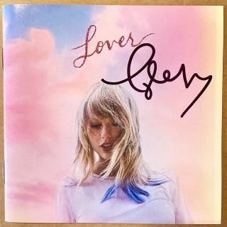Taylor Swift Signed Lover Booklet