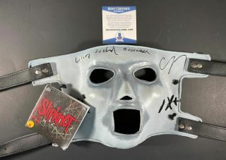 Corey Taylor Signed Inscribed Slipknot Mask Autographed Stone Stour Bas
