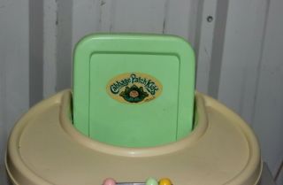 Vintage Coleco Cabbage Patch Kids Walker Play Chair Seat Roller 1986 2