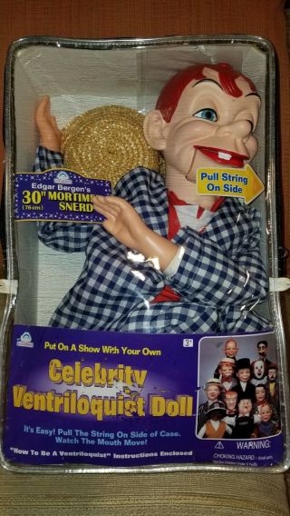 Mortimer Snerd - Celebrity Ventriloquist Doll (dummy) -