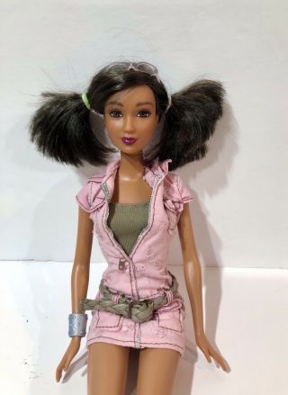 2004 Barbie Fashion Fever Kayla Doll H0893 Aa Sporty Outfit Wave F Mattel