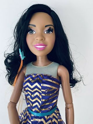 28” African American just play Mattel Barbie Friends 2001 Fast.  EUC 2