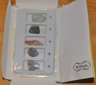 Weeda H.  Stern Gemstone Samples: Aquamarine/tourmaline/topaz/amethyst/emerald