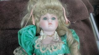 Betty Jane Carter Porcelain Doll Lmt Ed 393/1000 Bette Ball Musical Goebel 20 "